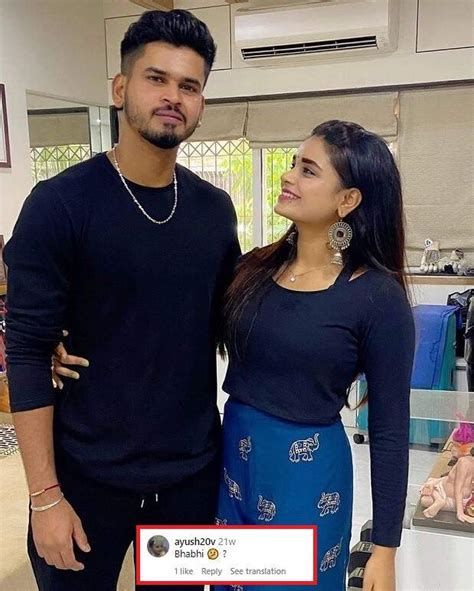 shreyas iyer|shreyas iyer wife photo.